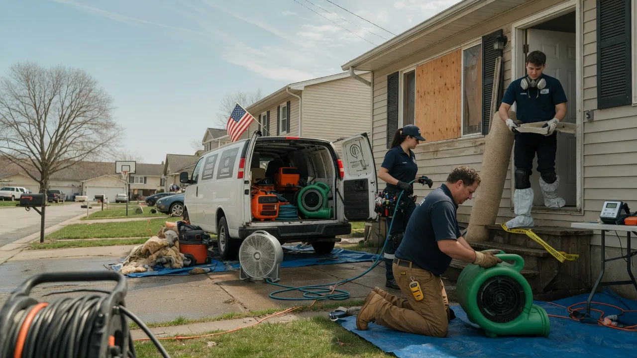 Water Damage Restoration in Browerville, MN near me
